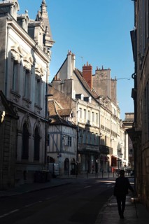 Dijon, France. September 19th 2024 The elegant architecture of Dijon, a city in the historical