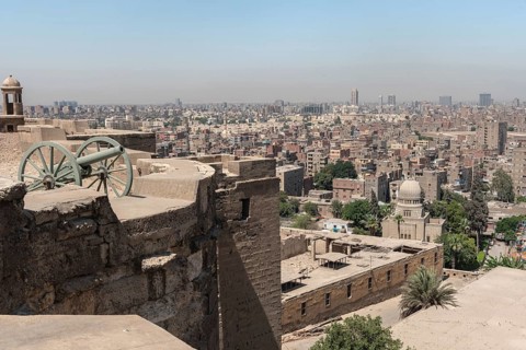 The Citadel of Cairo or Citadel of Saladin is a medieval Islamic-era fortification in Cairo, Egypt