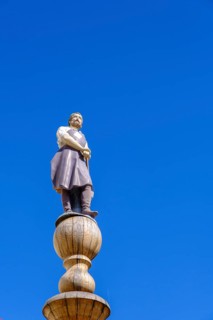 Naglschmiedbrunnen, Jungmayrplatz, Gries, Altstadt, Bad Tölz, Upper Bavaria, Bavaria, Germany