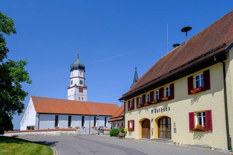 Eindürnenberg Parish Church, Upper Swabia, Swabia, Baden-Württemberg, Germany