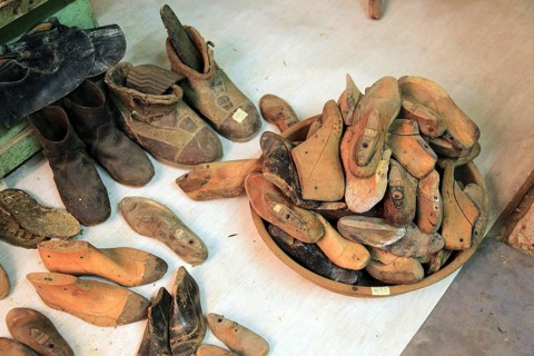 Museo della Civiltà Contadina, farmer's museum, shoemaker's workshop, La Rocca, Novellara Castle,