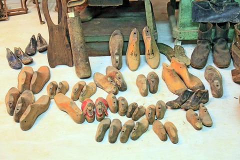 Museo della Civiltà Contadina, farmer's museum, shoemaker's workshop, La Rocca, Novellara Castle,