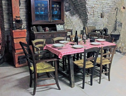 Museo della Civilta Contadina, Farmers' Museum, La Rocca, Novellara Castle, Emilia-Romagna, Italy