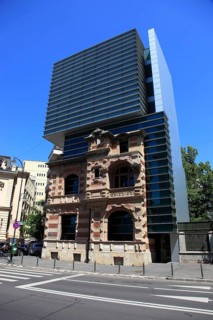 Romania, capital Bucharest, Bucuresti, House of the Union of Romanian Architects, The building is