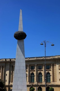 Romania, capital Bucharest, Bucuresti, Revival Monument, Memorialul Renasterii on Revolution Square