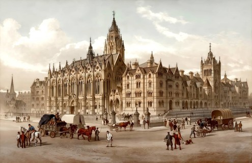 Columbia Market, Bethnal-Green, 19th century, London, England, United Kingdom
