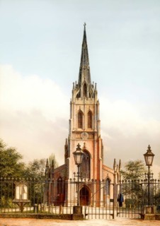 St Michael's Church, 19th century, Highgate, north London, Hampstead Heath, London, England, United