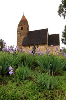 Strei Church, former village of Strei is now part of the industrial town of Calan, Hunedora County,