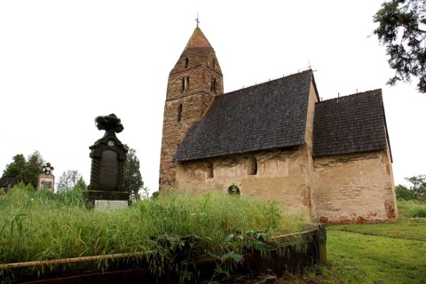 Strei Church, former village of Strei is now part of the industrial town of Calan, Hunedora County,