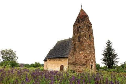 Strei Church, former village of Strei is now part of the industrial town of Calan, Hunedora County,