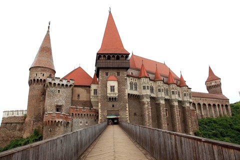 Romania, Hunedoara Castle, Castelul de Hunedoara, also Corvinus Castle, Corvini Castle, Eisenmarkt