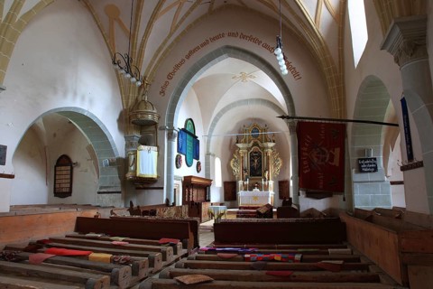 Honigberg Fortified Church, Harman, Burzenland in Transylvania, Romania