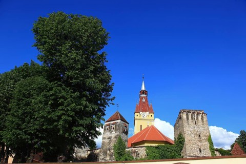 Fortified church Neustadt, Biserica Evanghelica Fortificata din Cristian, a Saxon fortified church