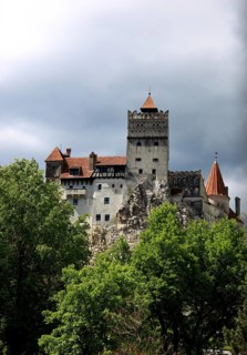 Bran Castle, also known as Törzburg, in Transylvania, Romania. It is famous as Dracula's Castle and