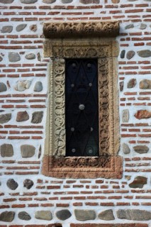 Wall detail, Saint Nicholas Prince Church, Biserica Domneasca Sfantul Nicolae in Curtea de Arges,