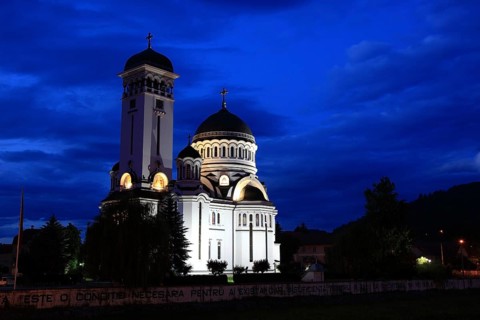 Romania, Orthodox Trinity Cathedral, Sfanta Treime in Sighisoara, German Sighi?oara, town in Mures