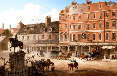 Charing Cross Hotel, 1750, London, England, United Kingdom
