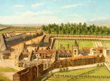 The London Charterhouse, 1770, a historic complex of buildings in Smithfield, London, UK
