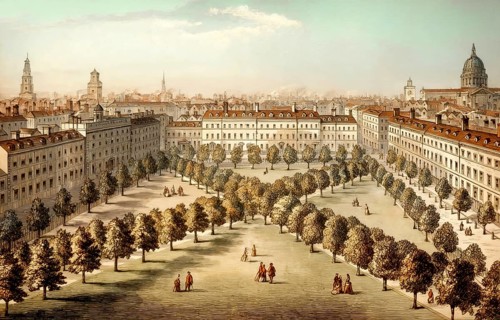 The London Charterhouse, 18th century, a historic complex of buildings in Smithfield, London, UK