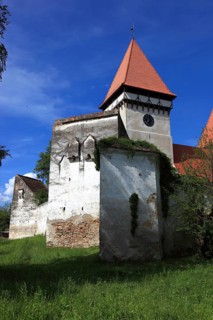 Schönberg fortified church, Dealu Frumos, a fortified Lutheran church in Sibiu County, Sibiu, in