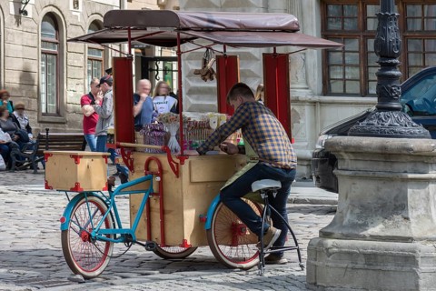 Candy Bike, Lviv, Ukraine