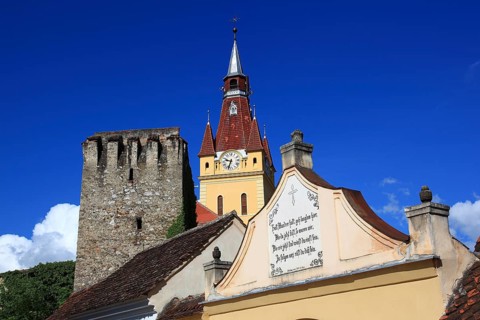 Fortified church Neustadt, Biserica Evanghelica Fortificata din Cristian, a Saxon fortified church