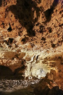 Tiefenhöhle Laichingen, Schachthöhle, karst object, rock, Laichingen, Swabian Jura,