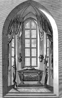 Tomb of Gustav II Adolf King of Sweden (1594-1632) Stockholm, Sweden, architecture, niche, room,