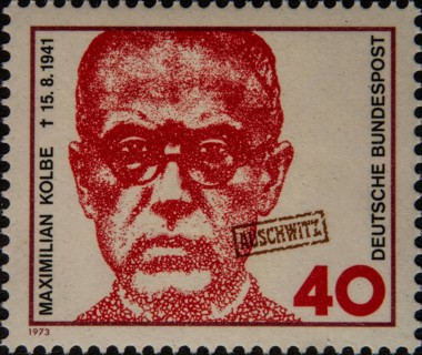 Maximilian Kolbe (1894-1941) was a Polish priest, Franciscan monk and martyr. Died in Auschwitz. He