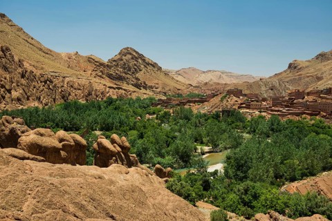 Dades Gorge, Boumalne Dades, Dades Valley, Atlas Mountains, Morocco