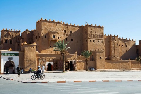 Kasbah Taourirt, Ouarzazate, Drâa-Tafilalet, Atlas Mountains, Morocco