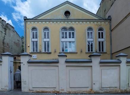 The undestroyed Tsori Gilod Synagogue, Lviv, Ukraine
