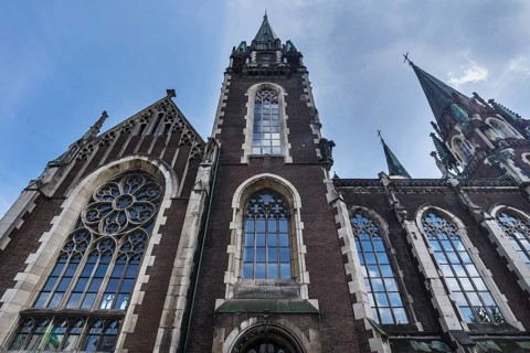 Greek Catholic Church of Saints Olha and Elizabeth, Neo-Gothic, Lviv, Galicia, Ukraine