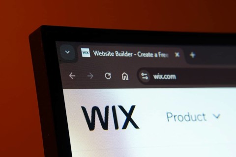 Dhaka, Bangladesh- 02 June 2025: Close-up of a computer screen displaying the Wix web interface in