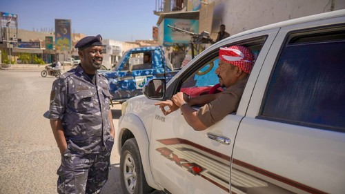 In Southern Yemen on February 5, 2026, the Saudi-backed Yemeni Army deploys security checkpoints in