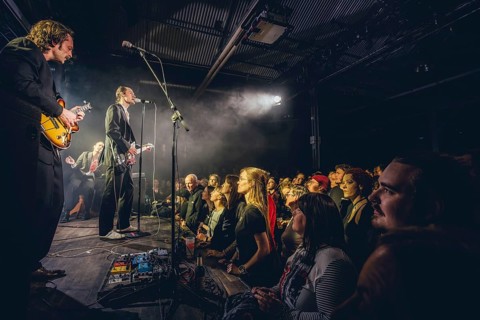 Singer Ben Hartmann from Billions live on 10 years of cocaine and raspberry ice cream tour 2026 in