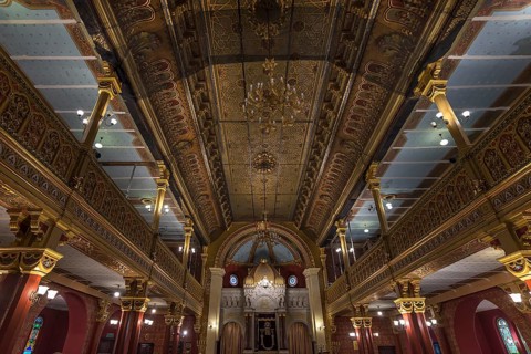 Isaac Temple Synagogue in Kazimierz district, Krakow, Poland