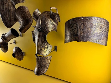 Ornamental horse armour, large set of the Salzburg Prince-Archbishop Wolf Dietrich von Raitenau,