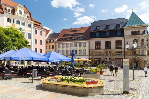 Hauptmarkt Bautzen, Upper Lusatia, Saxony, Germany
