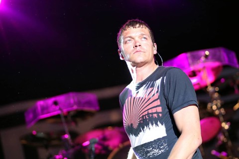 3 Doors Down, US singer Brad Arnold performing live in C-Hall on June 11, 2013 in Berlin