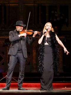 Ute Lemper in Berlin Cathedral on 06.02.2026 with the program Rendezvous with Marlene in honor of