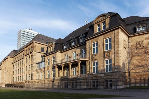 Villa Horion, House of Parliament History, neoclassical style building, Düsseldorf, North