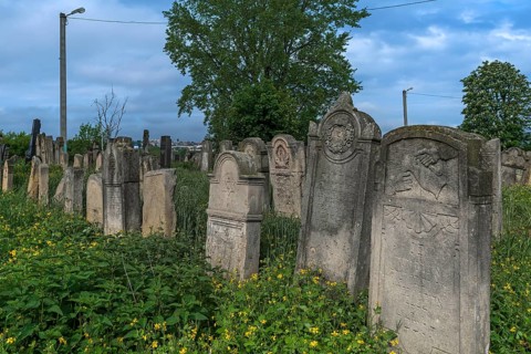 Jewish cemetery, Czernowicz, Bukovina, Ukraine