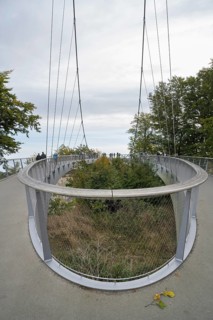 Skywalk, viewing platform at the Königsstuhl National Park Center, Jasmund National Park, Sassnitz,