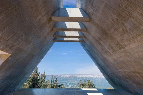 Jerusalem, Israel, 1 February, 2026: Jerusalem Yad Vashem memorial to the victims of Holocaust