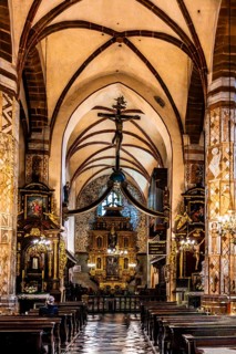St. Andrew's Basilica in Olkusz, 14th century Poland