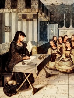 Queen Anne of Brittany, Court of the Ladies, 1509