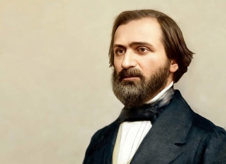 Giuseppe Verdi, 1813 – 1901, Italian opera composer, digitally edited