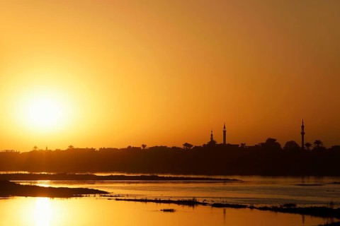 Sunset on the Nile, Luxor, Egypt