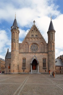 Ridderzaal, Het Binnenhof, seat of the Dutch Parliament, The Hague, South Holland, Netherlands